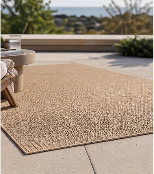 Rjava notranja in zunanja preproga 80x150 cm Timber 1404 – Ayyildiz Carpets
