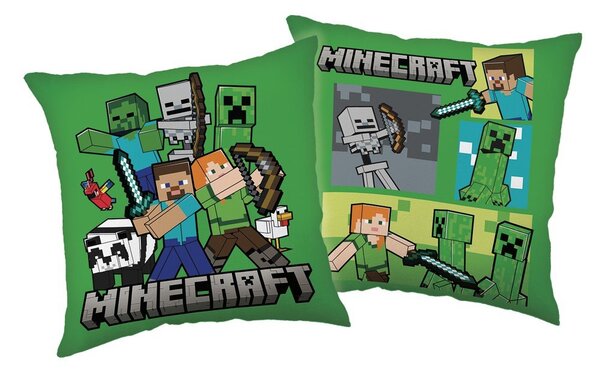 Otroška blazina ø 40 cm Minecraft "Life" – Jerry Fabrics