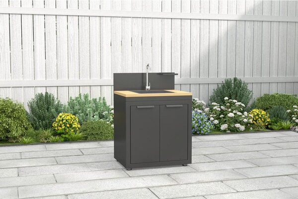 Gardenson Spodnja Omarica Letne Kuhinje Bbq, Antracit
