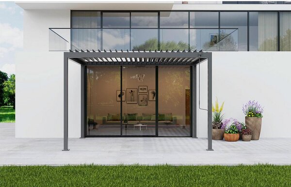 Gardenson Pergola Origin, Antracit, 3x3,6m