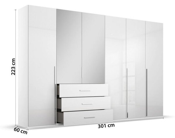 Home24 Omara S Klasičnimi Vrati Montclar, Bela