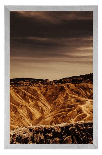 Plakat Narodni park Death Valley v Ameriki