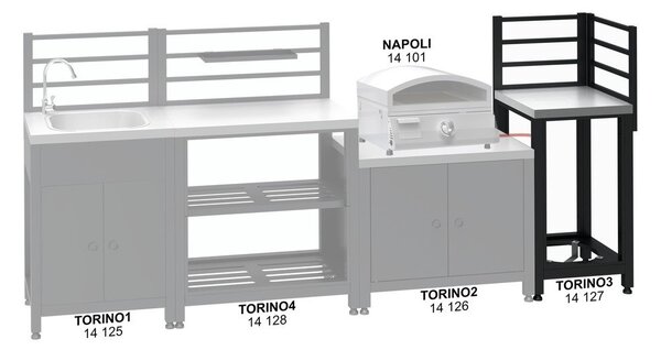 Pripomoček za žar Torino 3 – Cattara