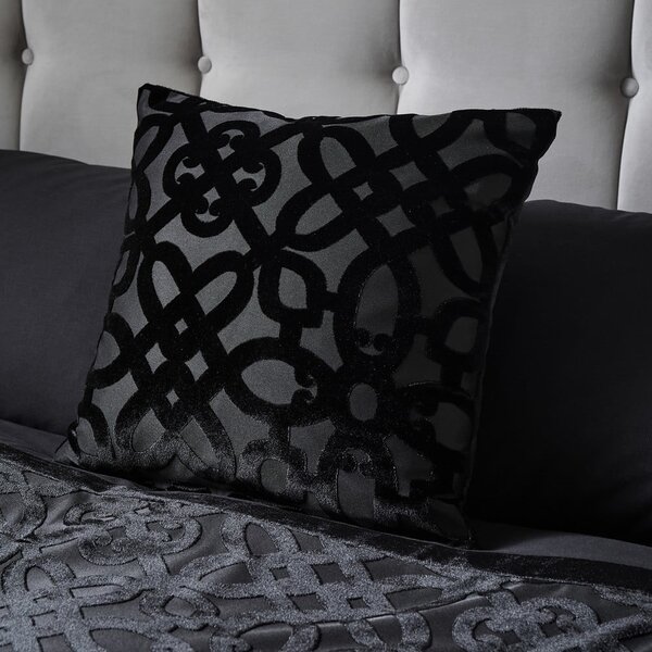Žametna okrasna blazina 43x43 cm Lattice Cut – Catherine Lansfield