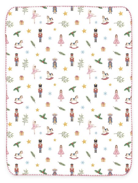 ODEJA Wild Flowers Leopard Wellsoft-Flauschdecke 150/200 cm večbarvno