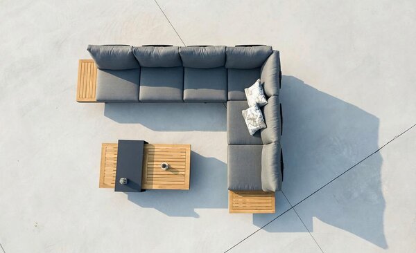 Gardenson Lounge Garnitura Molise, Antracit