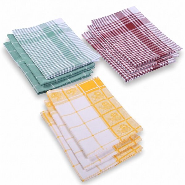 Kuhinjske krpe Color Mix 9 kom EMI