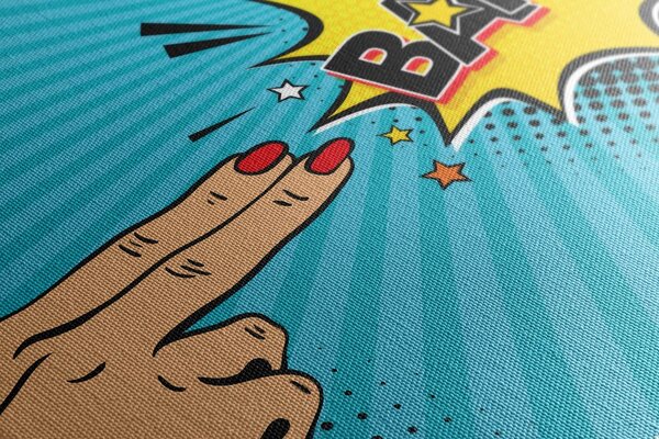 Slika s pop art motivom – BANG!