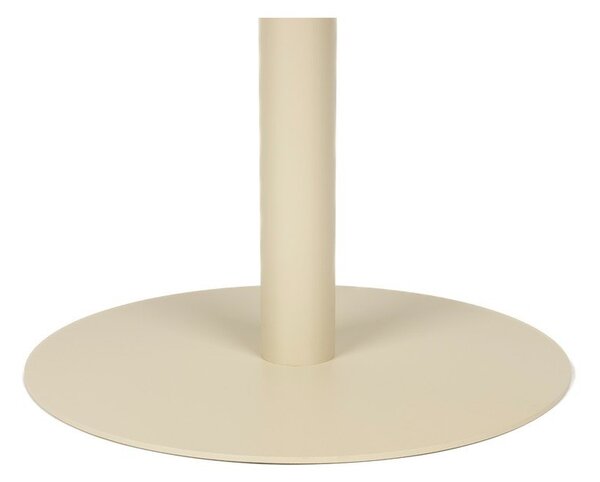 Okrogla jedilna miza z mizno ploščo v hrastovem dekorju ø 110 cm Steven – White Label