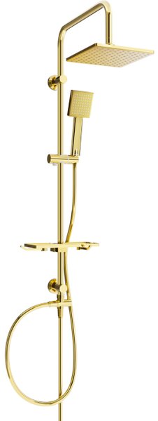 Mexen T45 tuš stolpec, zlata - 798454593-50