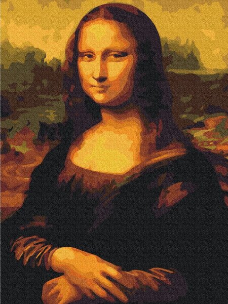 Poslikava po številkah Leonardo da Vinci – Mona Lisa