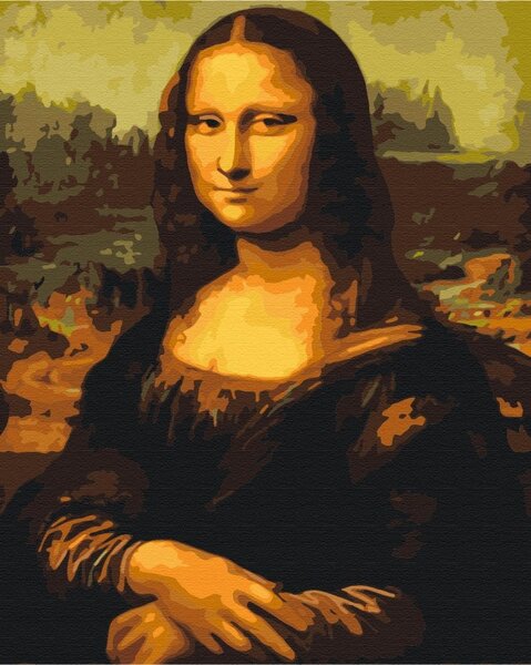 Poslikava po številkah Leonardo da Vinci – Mona Lisa