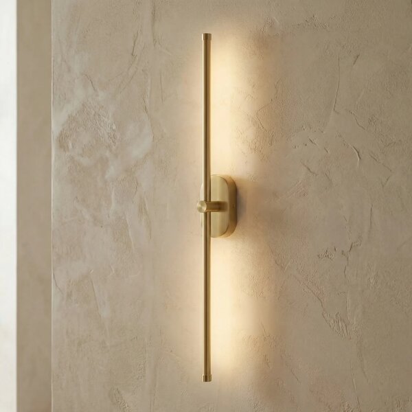 Kopalniška stenska LED svetilka APP1894-1W 80 cm BRUSH GOLD