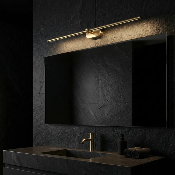 Kopalniška stenska LED svetilka APP1894-1W 80 cm BRUSH GOLD