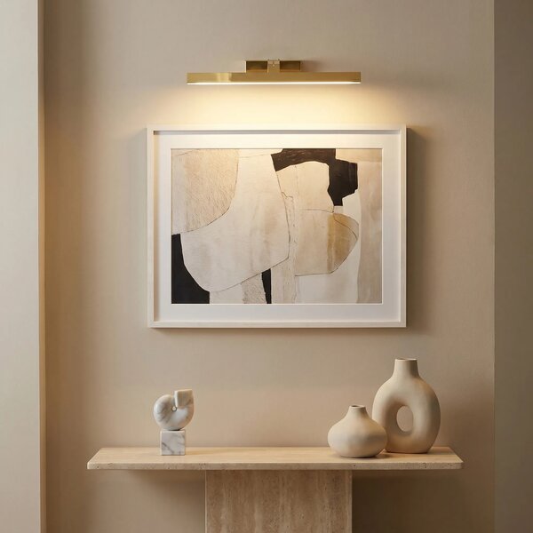Kopalniška stenska LED svetilka SWE005-1W 58cm GOLD