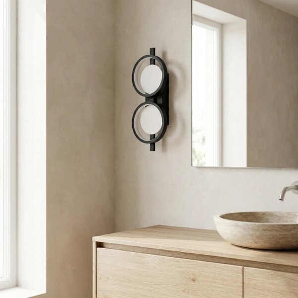 Stenska LED svetilka APP1917-W Black