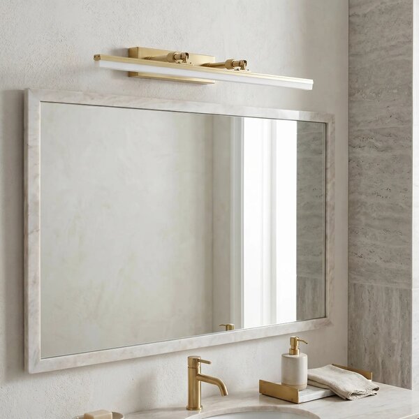 Kopalniška stenska LED svetilka APP1876-1W 60cm BRUSH GOLD