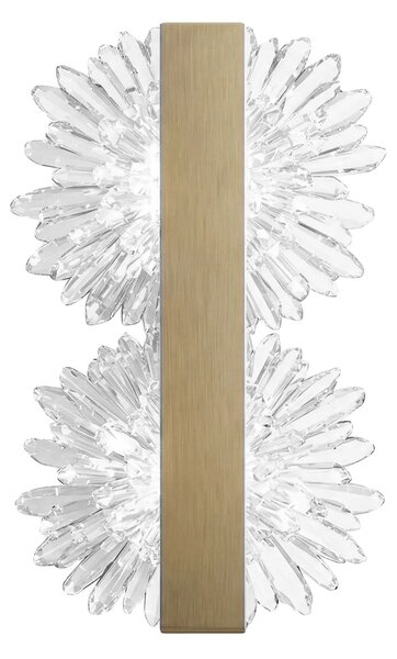 STENSKA LED SVETILKA G147-2W GOLD BRUSH