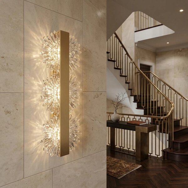 STENSKA LED SVETILKA G149-3W GOLD BRUSH