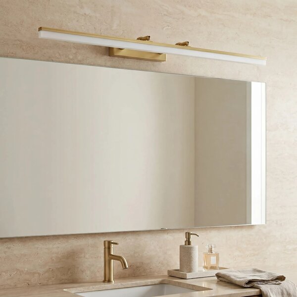 Kopalniška stenska LED svetilka APP1877-1W 80cm BRUSH GOLD