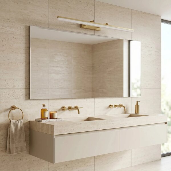 Kopalniška stenska LED svetilka APP1877-1W 80cm BRUSH GOLD