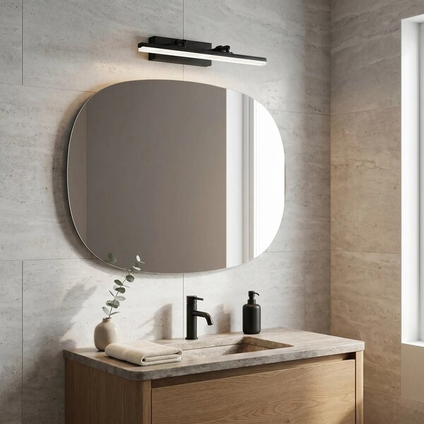 Kopalniška stenska LED svetilka APP1878-1W 40cm BLACK