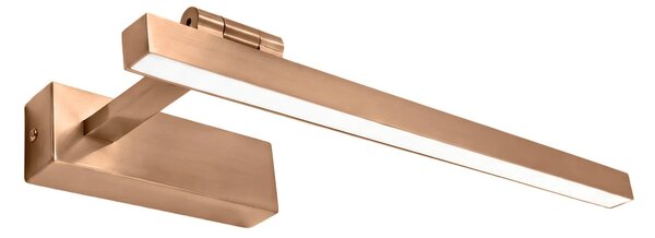 Kopalniška stenska LED svetilka SWE037-1W 40cm BRUSH COPPER