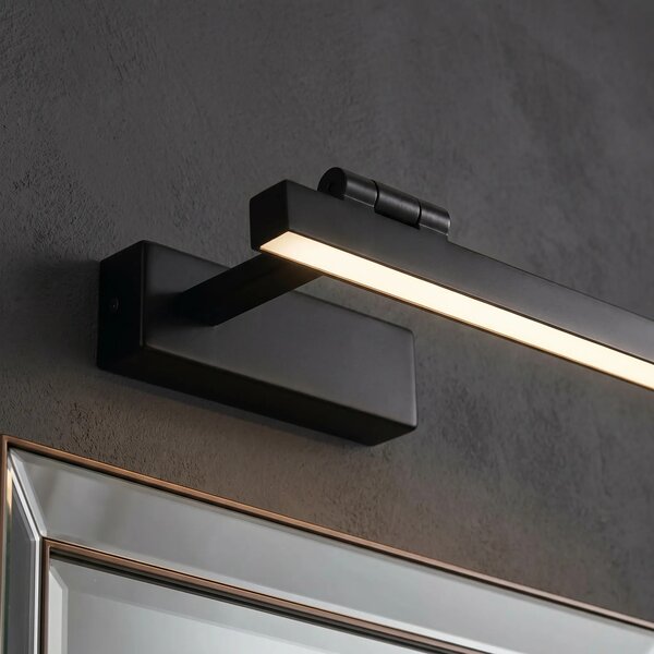 Kopalniška stenska LED svetilka SWE035-1W 60cm BLACK
