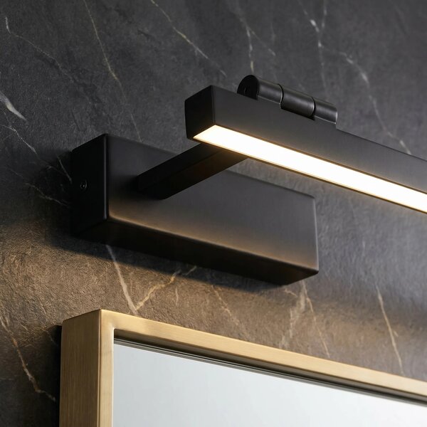 Kopalniška stenska LED svetilka SWE036-1W 80cm BLACK