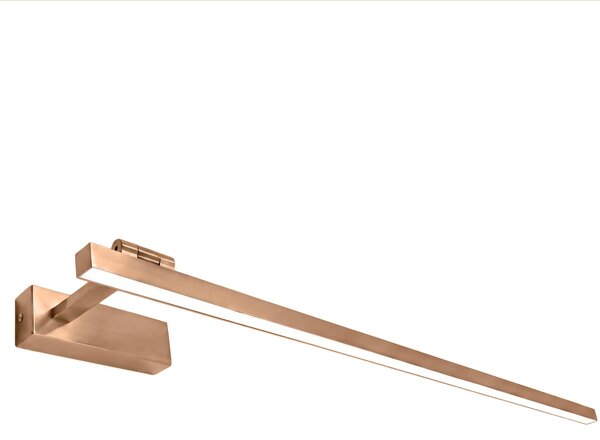 Kopalniška stenska LED svetilka SWE039-1W 80cm BRUSH COPPER