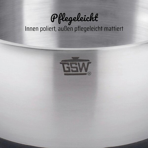 GSW Set Posod Z Metlico Primo, 2-Delni