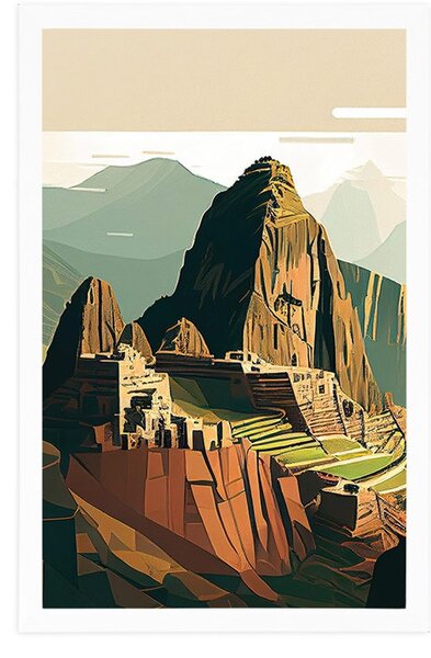 Plakat veličastni Machu Picchu