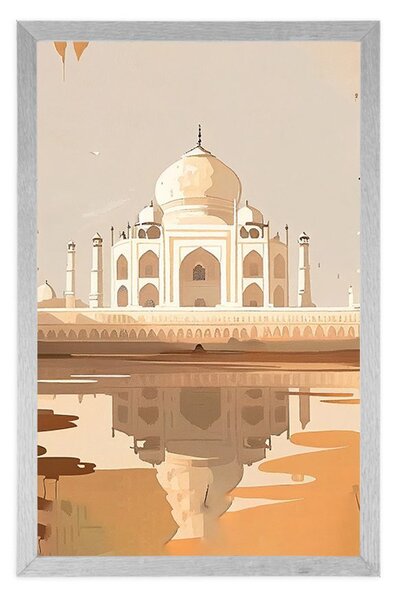 Plakat indijski Taj Mahal