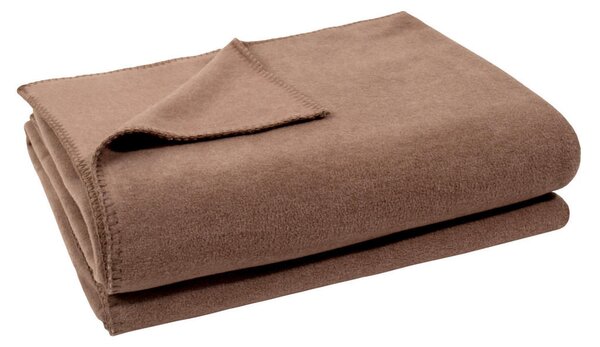ODEJA SOFT FLEECE, RJAVA Soft-Fleece 160/200 cm umazano rjava