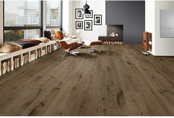 LOGOCLIC Vinto Laminat Hrast Long Tegen (2.003 x 245 x 12 mm, Rustikalen videz) productname.garantie.plussign BAUHAUS garancija 30 let