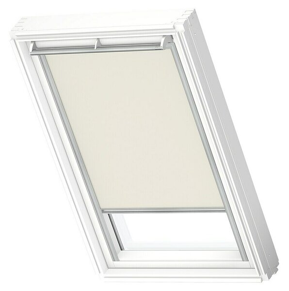 Velux Rolo za strešno okno DKL M06 1085S (Barva: Bež barve - 1085S, Barva tirov: Aluminij, Ročno)