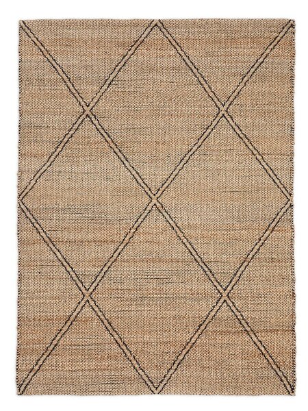 Ročno tkana preproga iz jute v naravni barvi 200x300 cm Vallalta – Kave Home