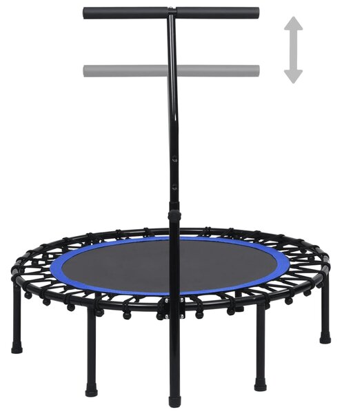 VidaXL Fitnes trampolin z ročajem 102 cm