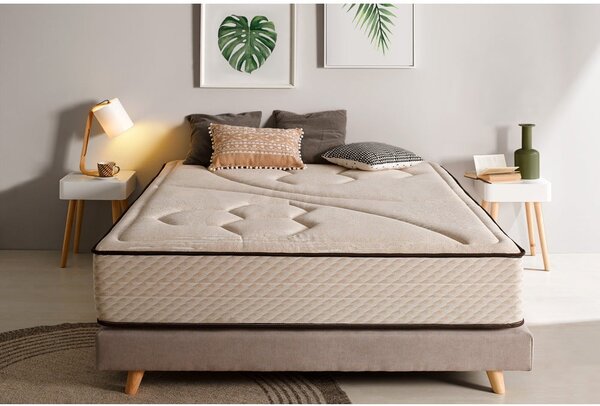 Trda/srednje trda obojestranska termoregulacijska vzmetnica iz pene 90x200 cm Tempus Gold – Moonia