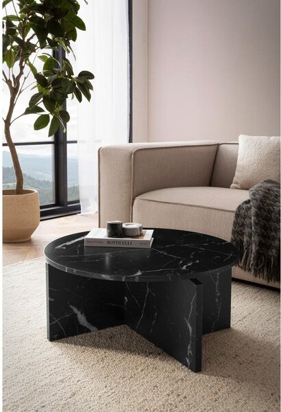 Livetastic Klubska Miza Marble, Videz Marmorja