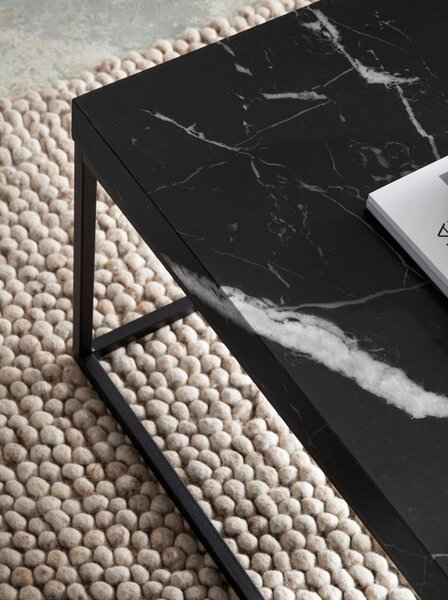 Livetastic Klubska Miza Marble, Videz Marmorja