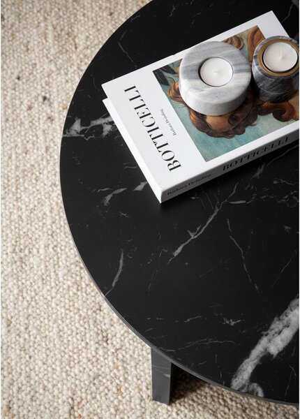 Livetastic Klubska Miza Marble, Videz Marmorja