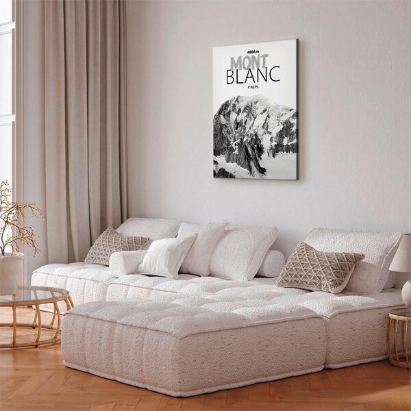 Artgeist Slika Na Platnu Mont Blanc