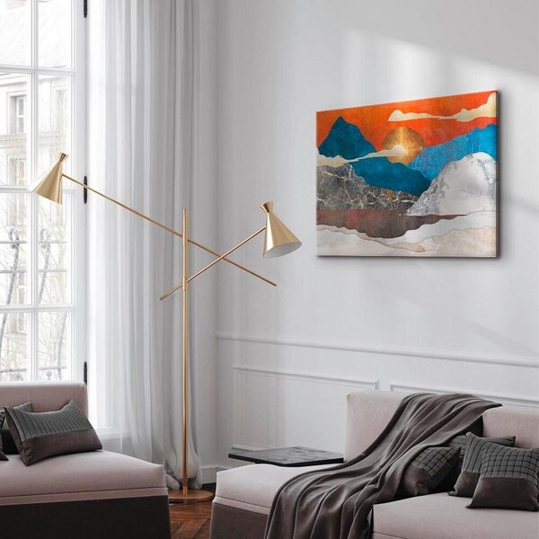 Artgeist Slika Na Platnu Mountain Idyll