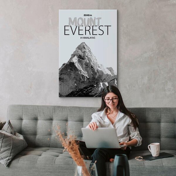 Artgeist Slika Na Platnu Mount Everest