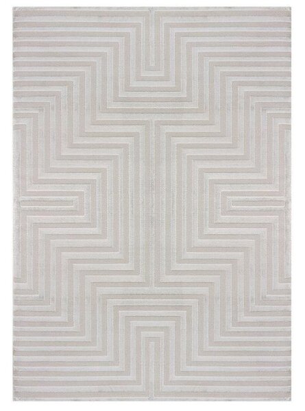 Novel Tkana Preproga Sahara, Srebrna, 140x200cm
