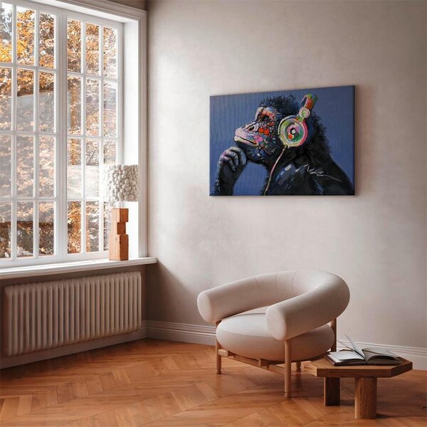 Artgeist Slika Na Platnu Musical Monkey