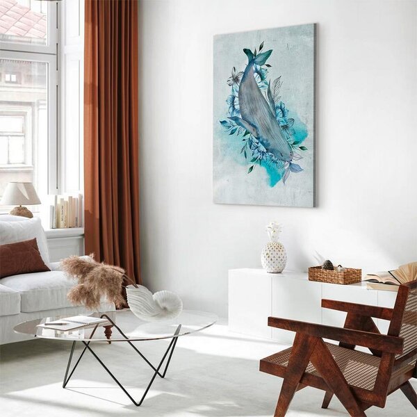 Artgeist Slika Na Platnu Mrs. Whale