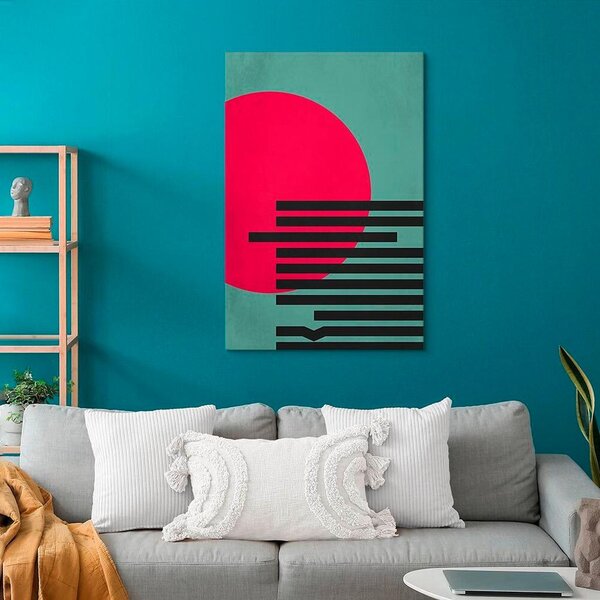 Artgeist Slika Na Platnu Pink Sun
