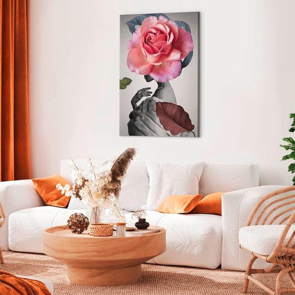 Artgeist Slika Na Platnu Rose And Fur